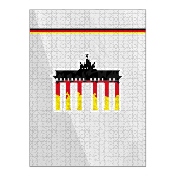 Puzzle Ravensburger "Europa Deutschland" artboxONE - Sport / Fußball