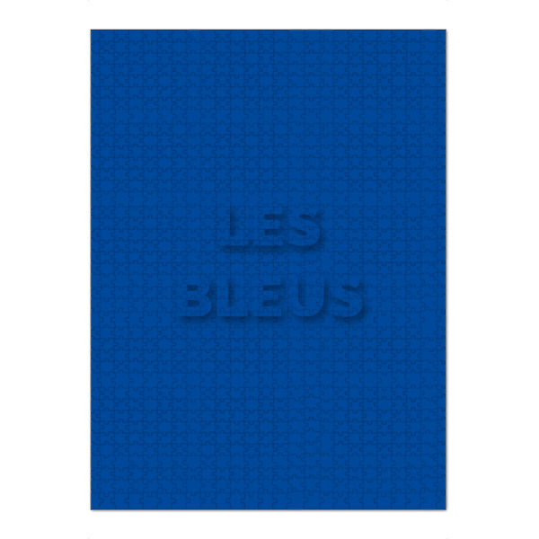 Puzzle Ravensburger "Bleus" artboxONE - Typografie,Sport / Fußball - Les bleus,Fußball,Em,Nationalmannschaft,Frankreich - Bild les bleus