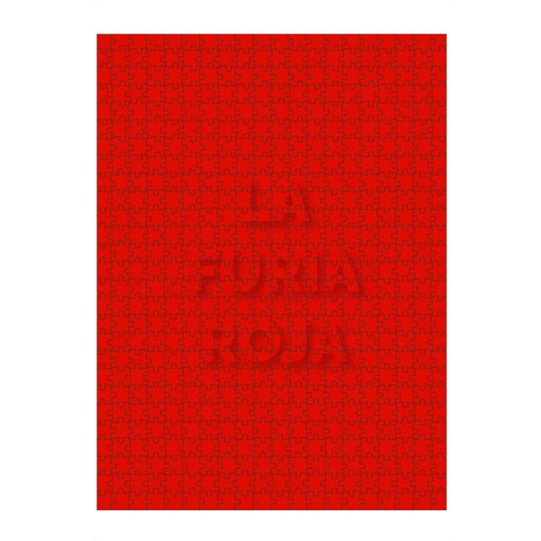 Puzzle Ravensburger "Furia" artboxONE - Typografie,Sport / Fußball - La furia roja,Fußball,Em,Nationalmannschaft,Spanien - Bild la furia roja