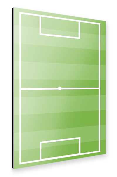 Alu-Dibond "Spielfeld" 30x20 cm artboxONE
