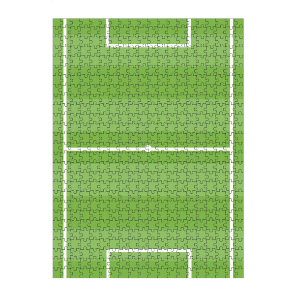 Puzzle Ravensburger "Spielfeld" artboxONE - Sport / Fußball - Fußball,Em,Nationalmannschaft,Platz,Vogelperspektive,Bird's eye - Bild Fußball