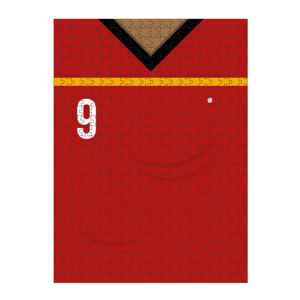 Puzzle Ravensburger "Nummer 9" artboxONE - Typografie,Sport / Fußball - Spanien,Fußball,Em,Nationalmannschaft,Deutschland,Ball - Bild Spanien