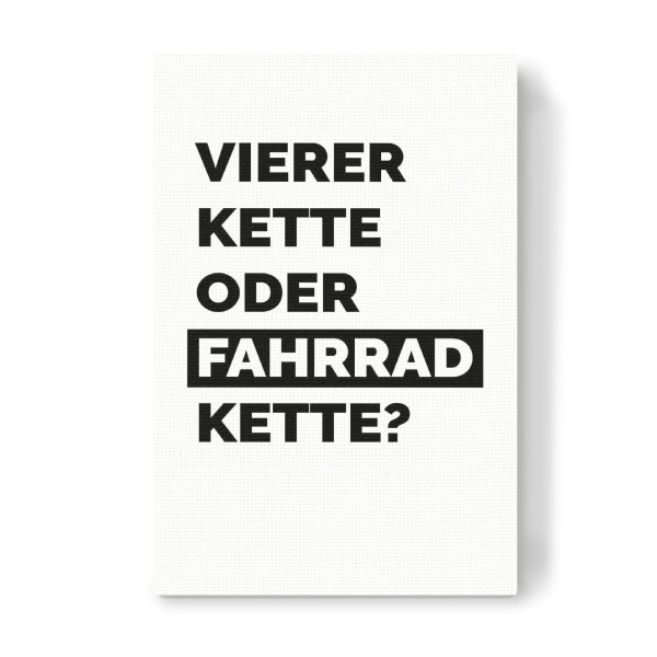 Leinwandbild "Vierer Kette" artboxONE - Typografie,Sport / Fußball - Eat sleep rave repeat,Fußball,Em,Nationalmannschaft,Flach witz