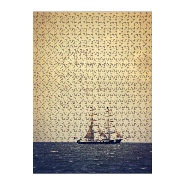 artboxONE Puzzle "Sailing" artboxONE - Typografie,Reise / Strand und Meer