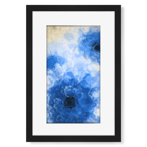 Blue Gerbera - Abstract Flower
