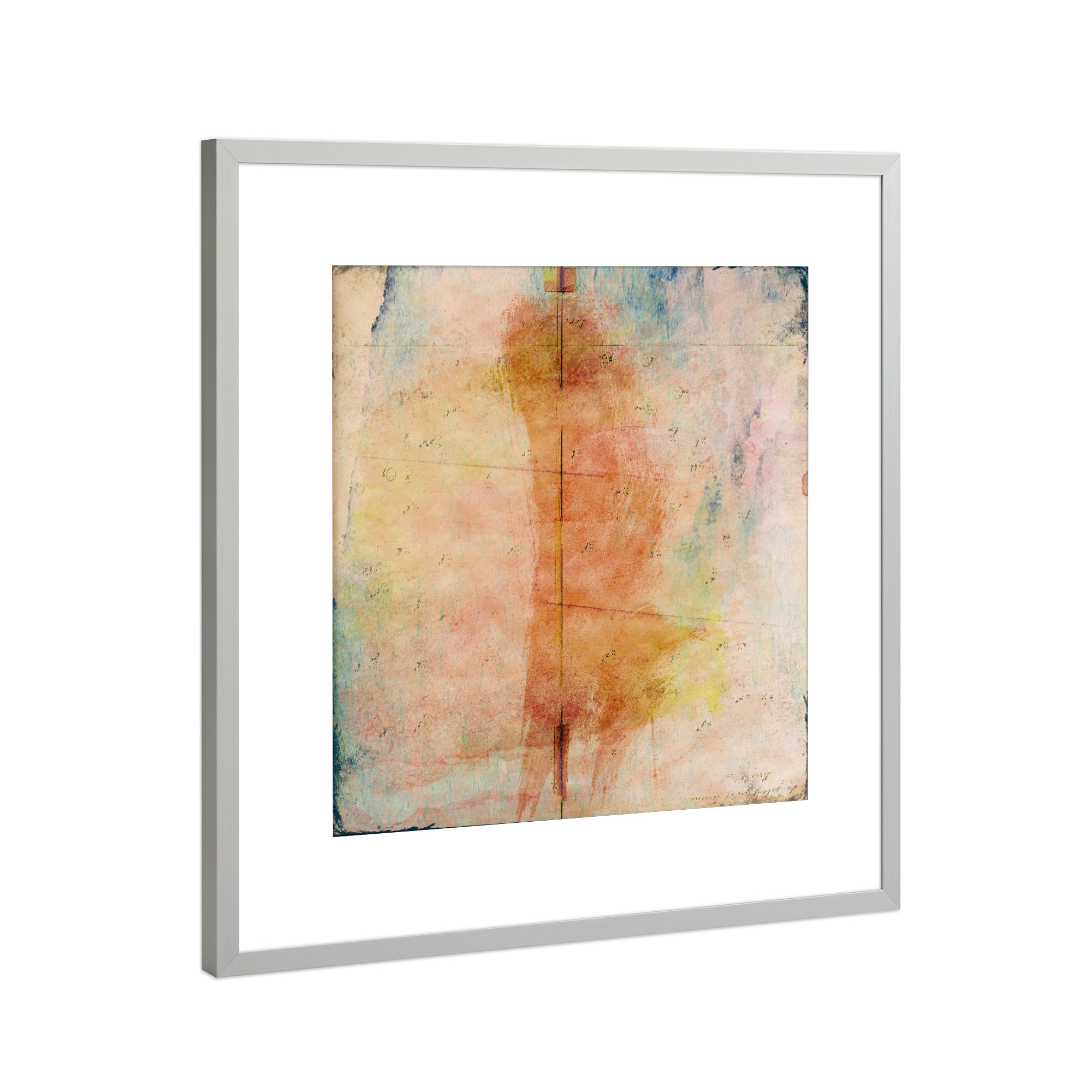 Poster mit Rahmen Silber "Marnie I" artboxONE - Abstrakt - Urbanart,Altered artistry,Abstrakt
