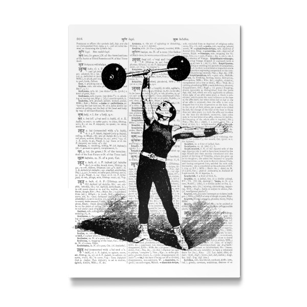 Galerie-Print "Strong Man" 30x20 cm artboxONE