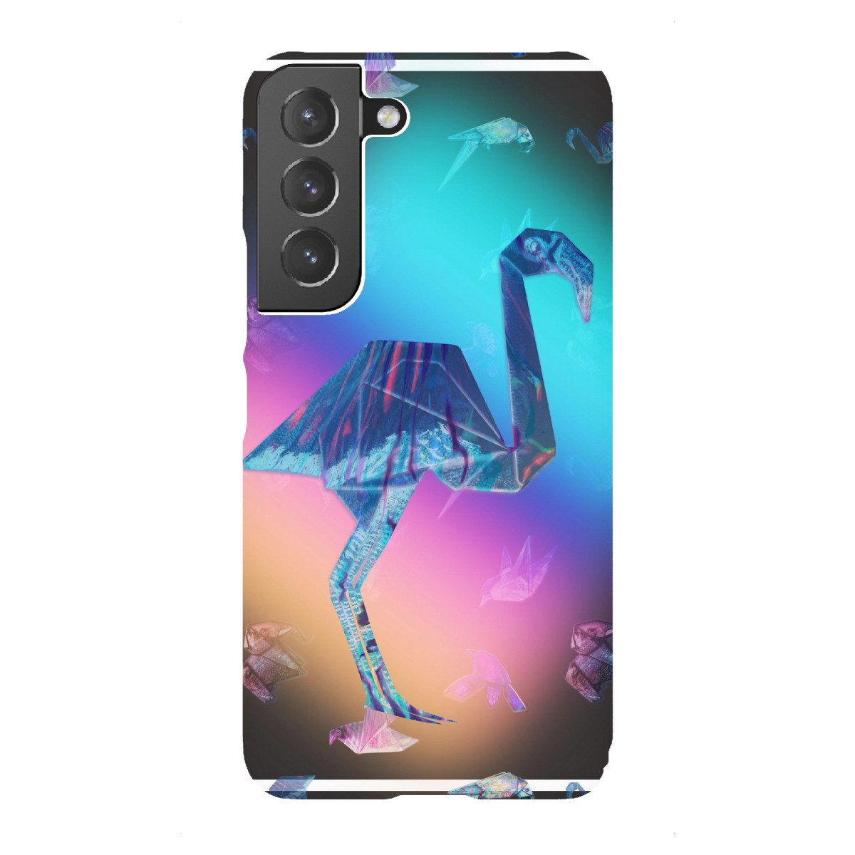 Samsung Galaxy "Flamingo" Premium-Case Handyhülle artboxONE