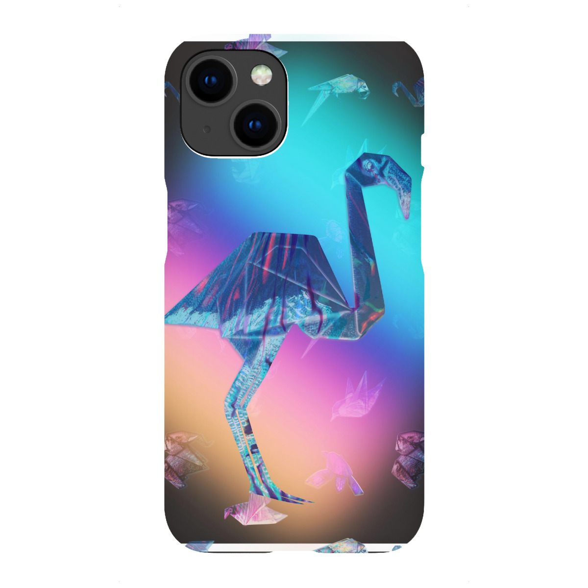 "Flamingo"für iPhone - Premium-Case Handyhülle artboxONE