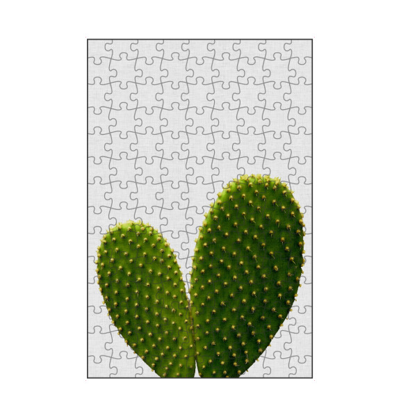 artboxONE Puzzle "Cactus Heart" artboxONE - Natur,Floral,Abstrakt