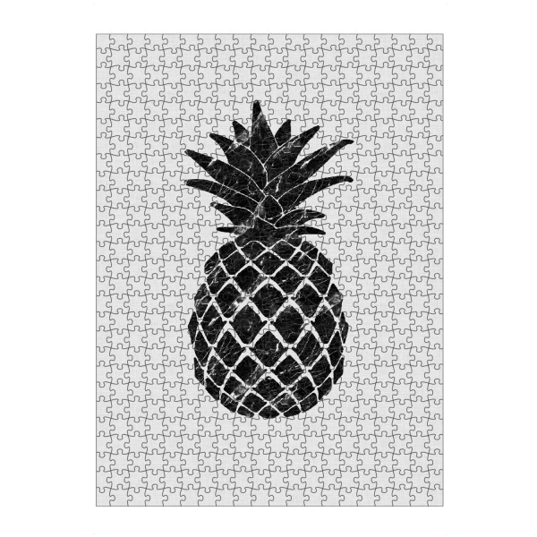 Puzzle Ravensburger "Marble Pineapple" artboxONE - Natur,Abstrakt,Geometrie,Marmor,Essen & Trinken / Obst & Gemüse