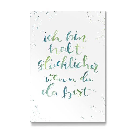 Wenn du da bist