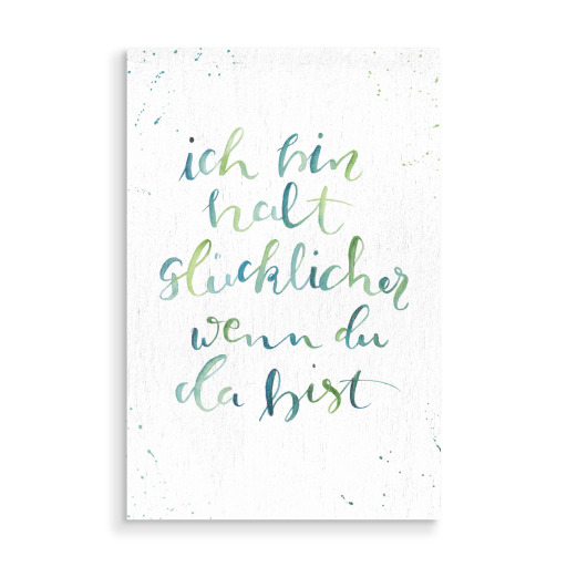 Wenn du da bist