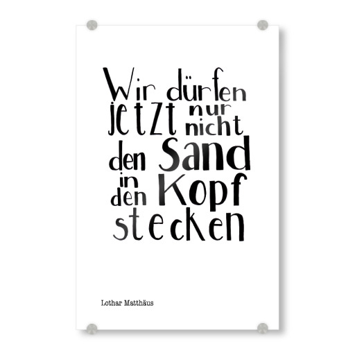 Sand im Kopf