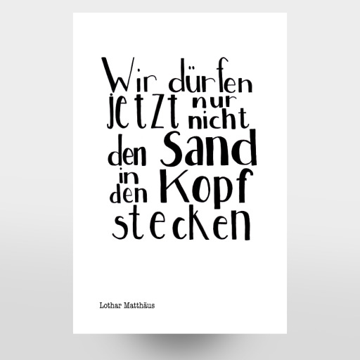 Sand im Kopf