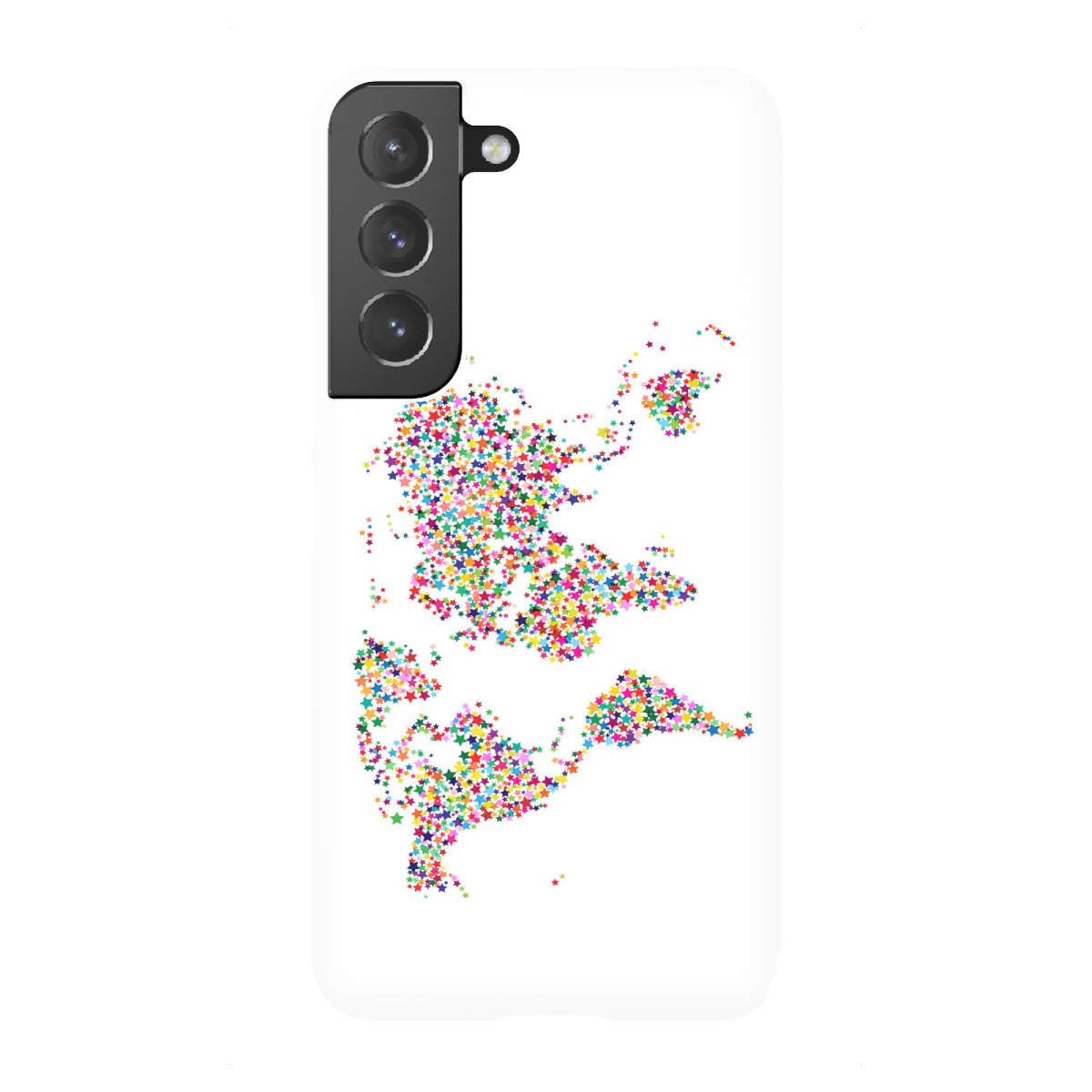 "Stars World Map II"für Samsung Galaxy - Premium-Case Handyhülle artboxONE