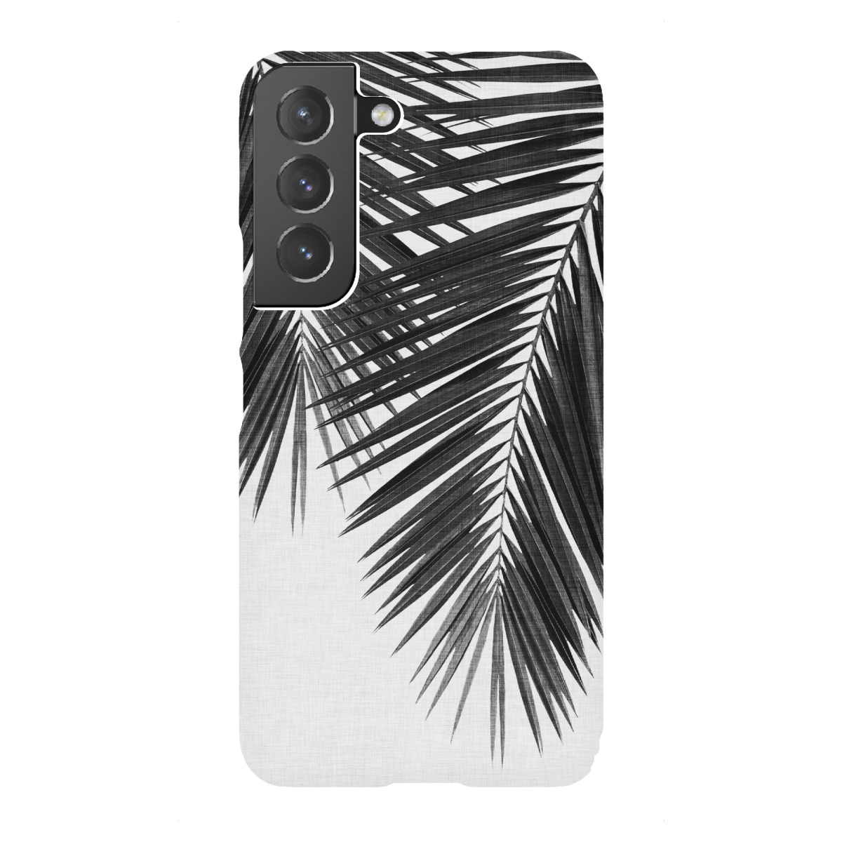 Samsung Galaxy "Cohune Palm Black White" Premium-Case Handyhülle artboxONE