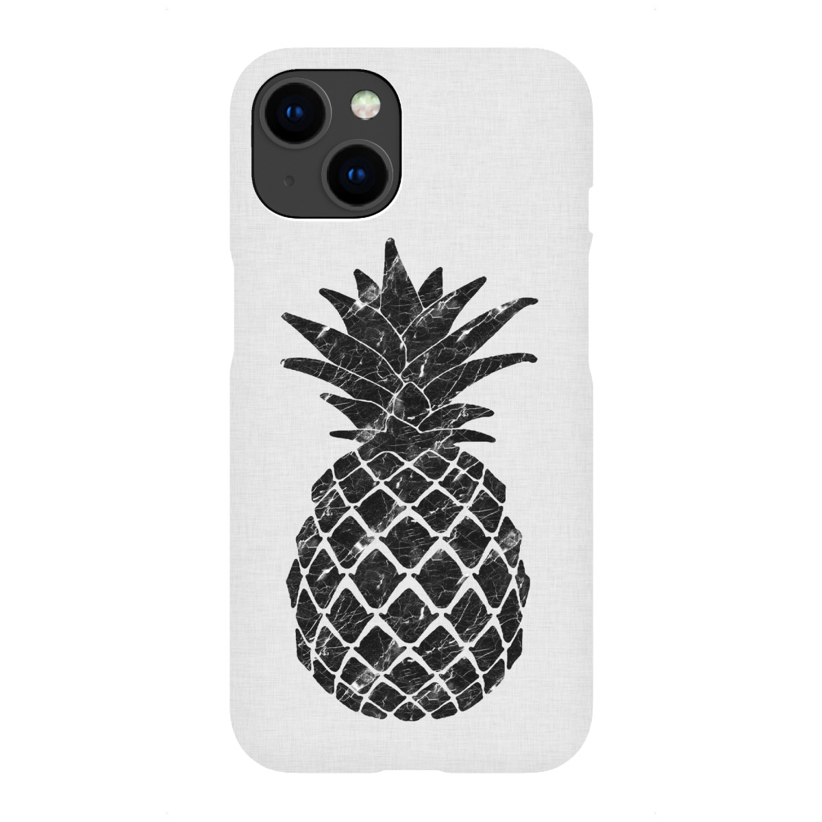 iPhone "Marble Pineapple" Premium-Case Handyhülle artboxONE