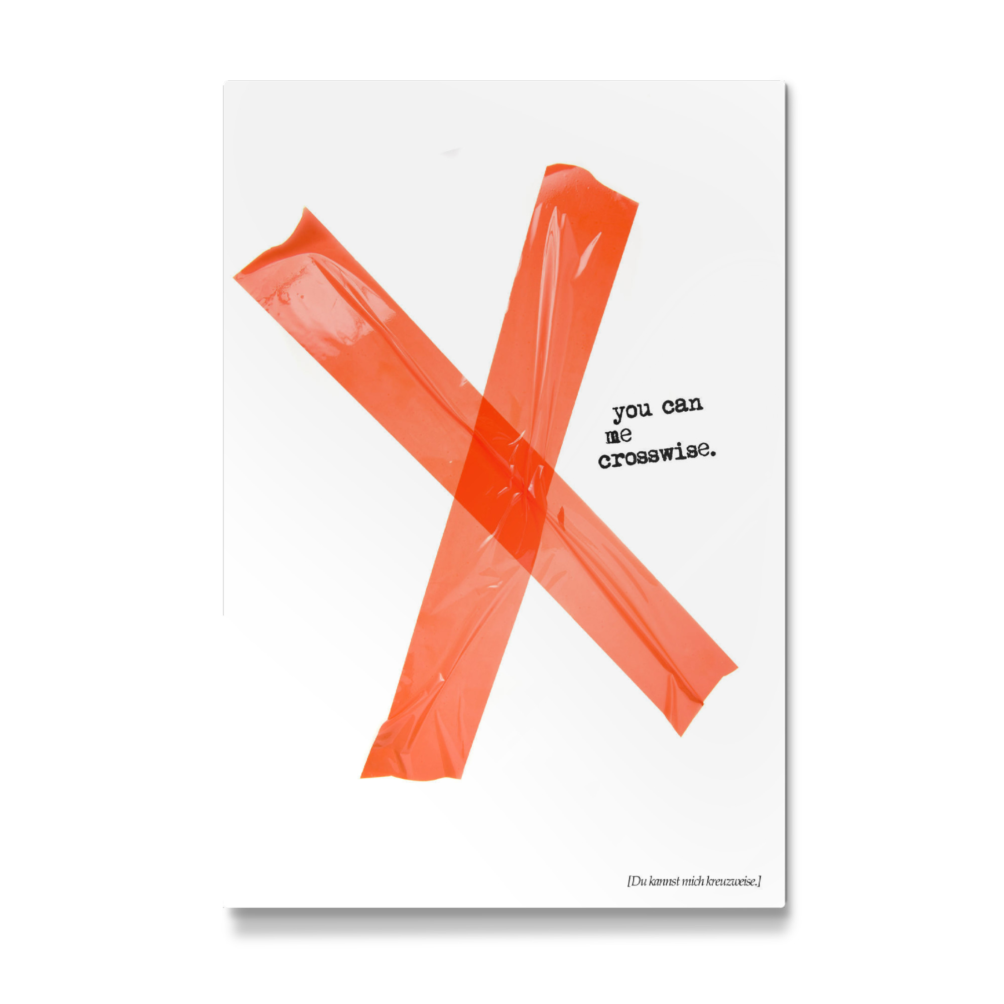 Galerie-Print "You Can Me Crosswise" 75x50 cm artboxONE