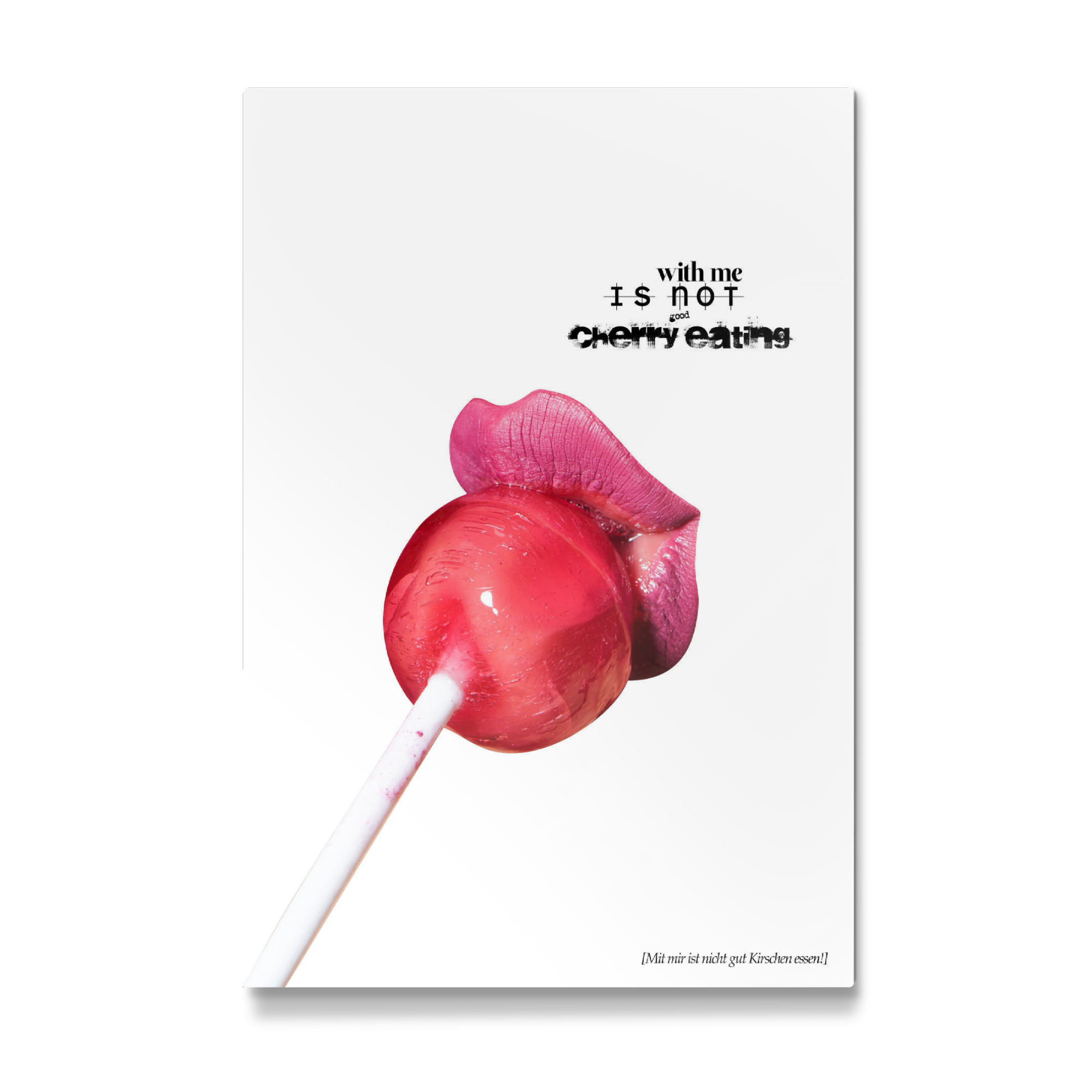 Galerie-Print "With Me Is Not Good Cherry Eating" 75x50 cm artboxONE