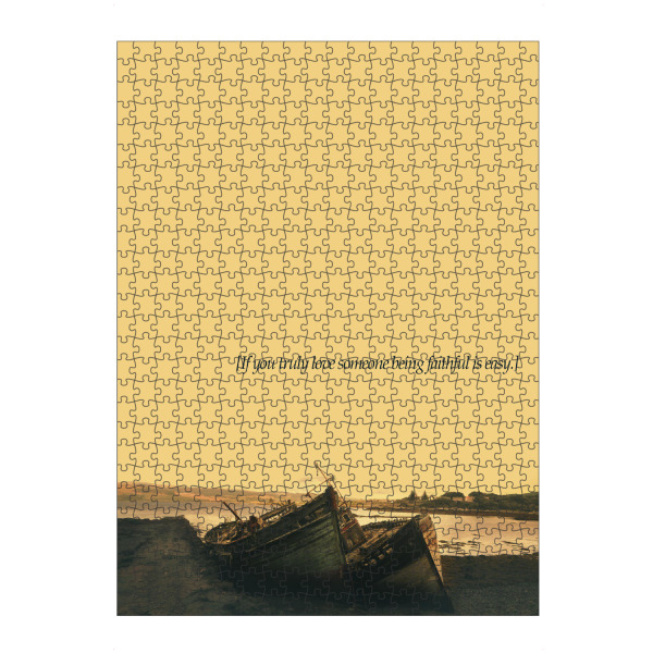 artboxONE Puzzle "Truly Love Someone" artboxONE - Typografie,Liebe