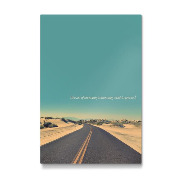 Galerie-Print "The Art Of Knowing" 30x20 cm artboxONE