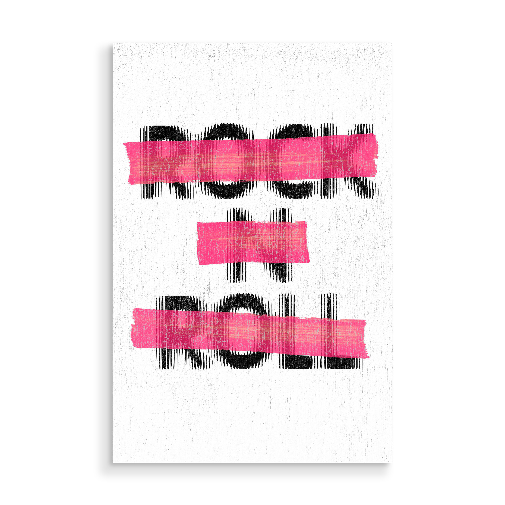 Holzbild "Rockini Roll" artboxONE - Typografie - Typo,Lettering,Grafisch,Denglish,Graphic,Funny,Lustig,Rock,Roll