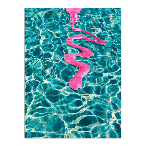 Puzzle Ravensburger "Pool Party" artboxONE - Reise / Strand und Meer,Unterwasser