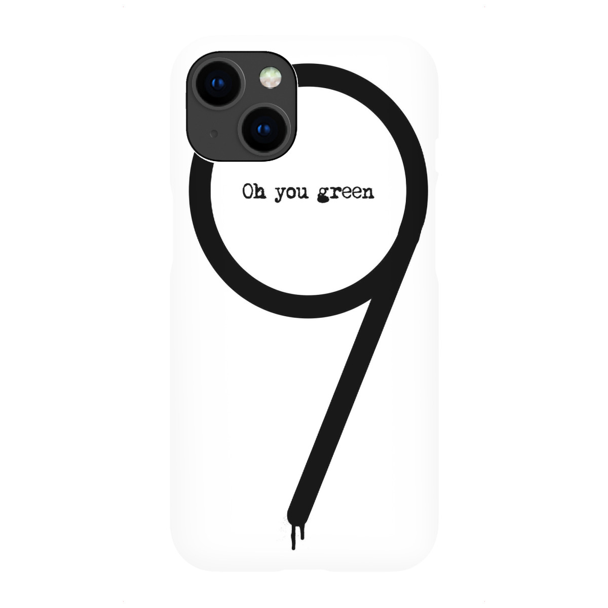 iPhone "Oh You Green Nine" Premium-Case Handyhülle artboxONE
