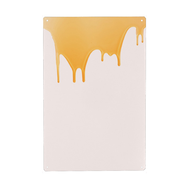 Metall Poster "Liquid honey" artboxONE - Essen & Trinken,Essen & Trinken,Liebe - Honig,Süß,Zucker,Süß,Liebe,Liebe - Blechschild