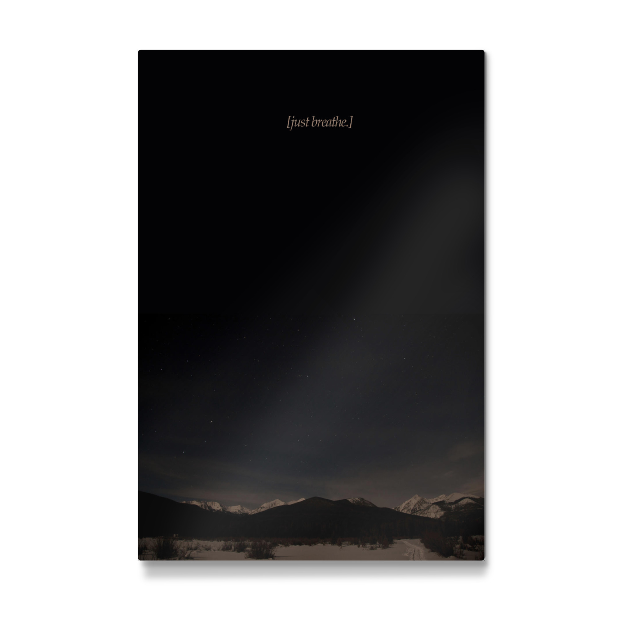 Galerie-Print "Just Breathe 2" 75x50 cm artboxONE