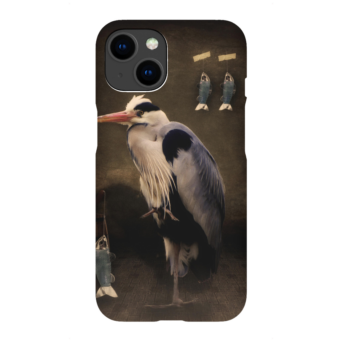 "Herons home"für iPhone - Premium-Case Handyhülle artboxONE