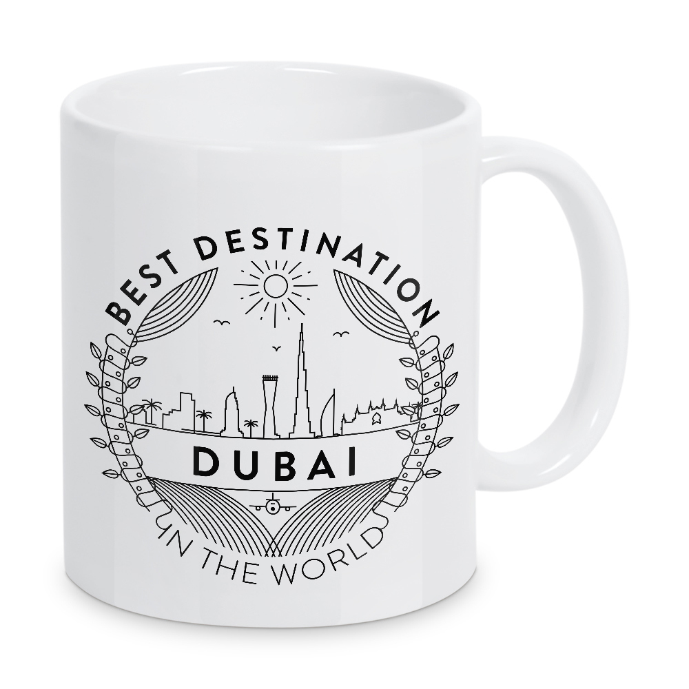 Tasse "Dubai-Abzeichen" artboxONE - Städte,Reise