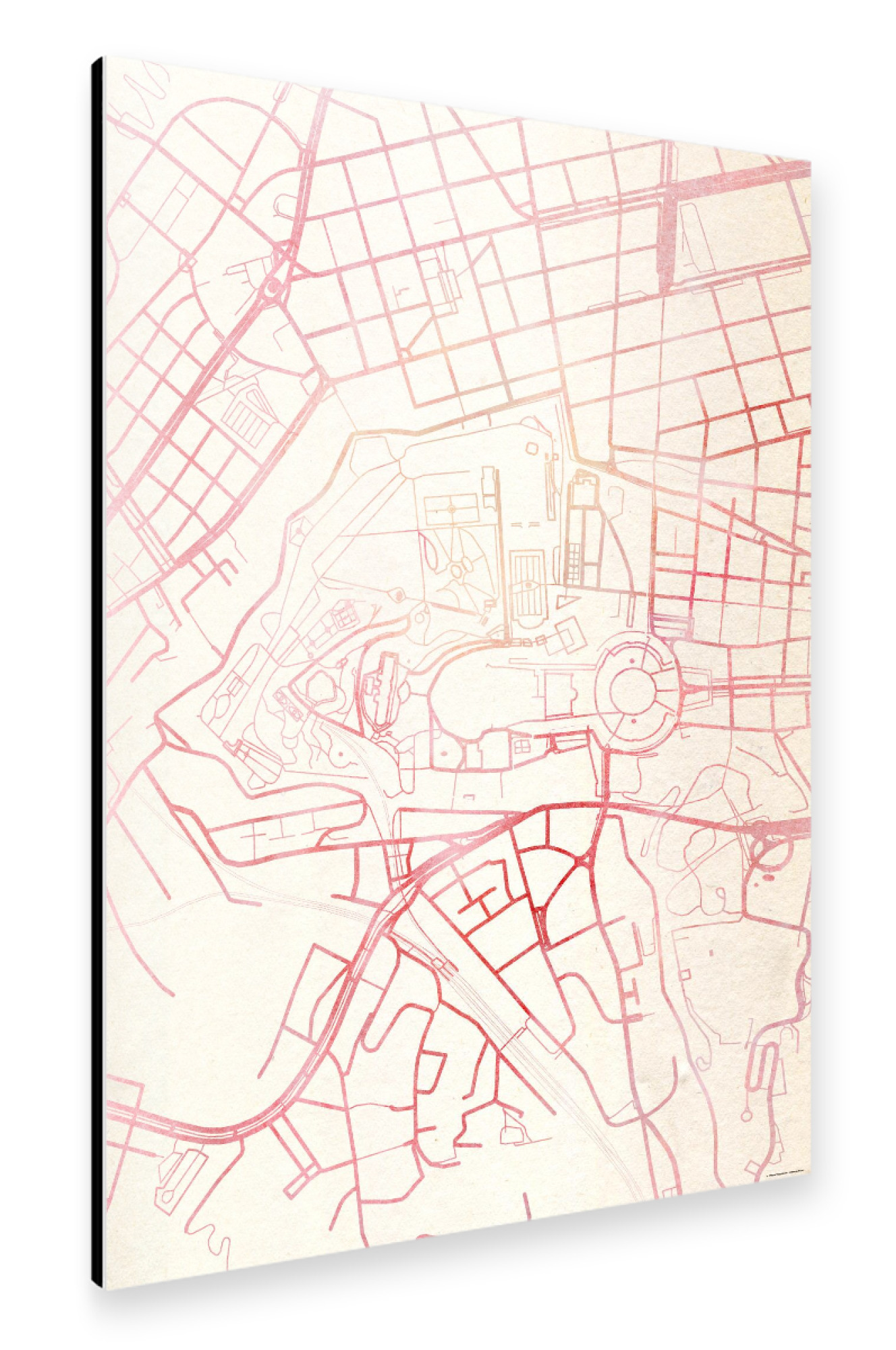 Alu-Dibond "Vatikanstadt I" 75x50 cm artboxONE