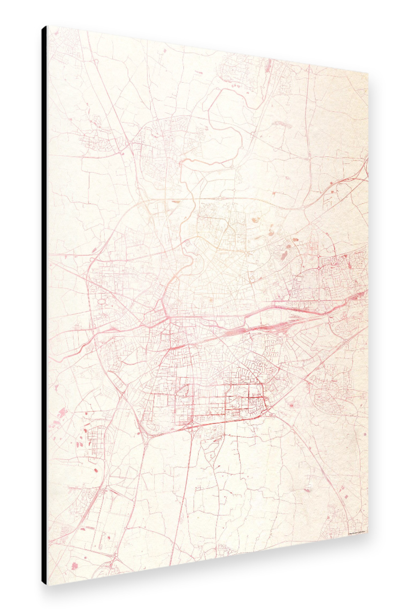 Alu-Dibond "Rennes Frankreich II" 30x20 cm artboxONE
