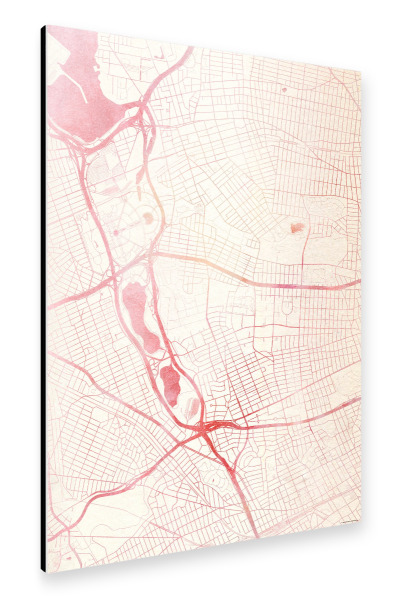 Alu-Dibond "Queens USA II" 30x20 cm artboxONE