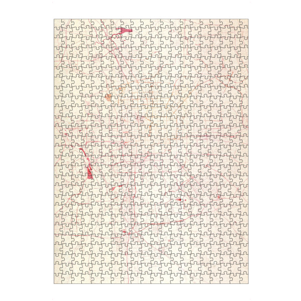 artboxONE Puzzle "Peking China I" artboxONE - Städte,Reise - Städte,Stadtkarte,Wasserfarbe - Bild städte