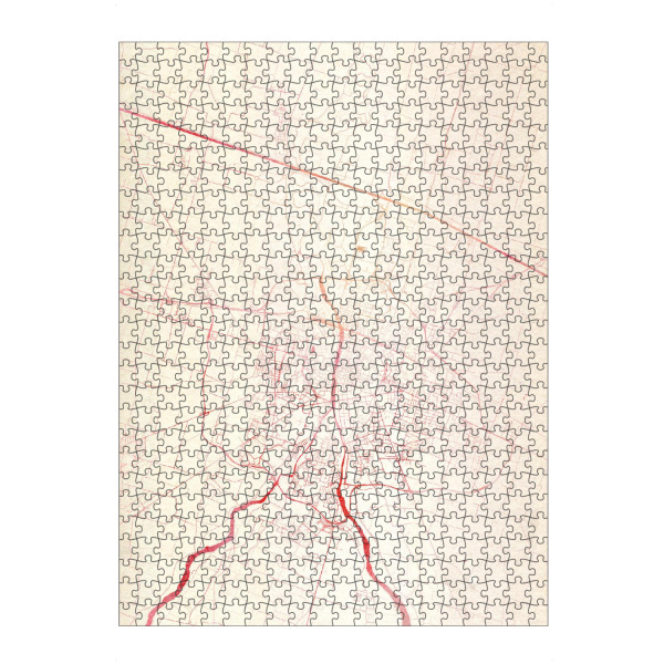 artboxONE Puzzle "Parma Italien I" artboxONE - Städte,Reise - Städte,Stadtkarte,Wasserfarbe - Bild städte