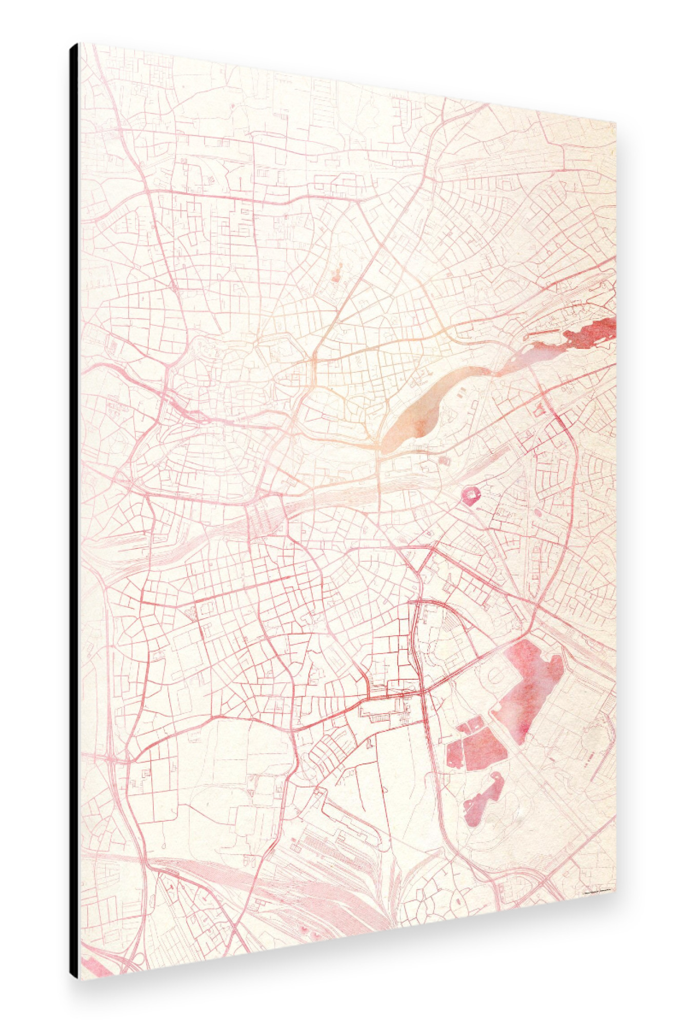 Alu-Dibond "Nürnberg Deutschland I" 30x20 cm artboxONE