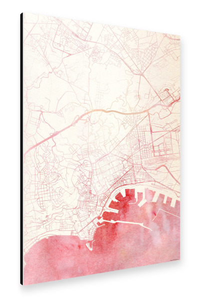 Alu-Dibond "Neapel Italien II" 30x20 cm artboxONE