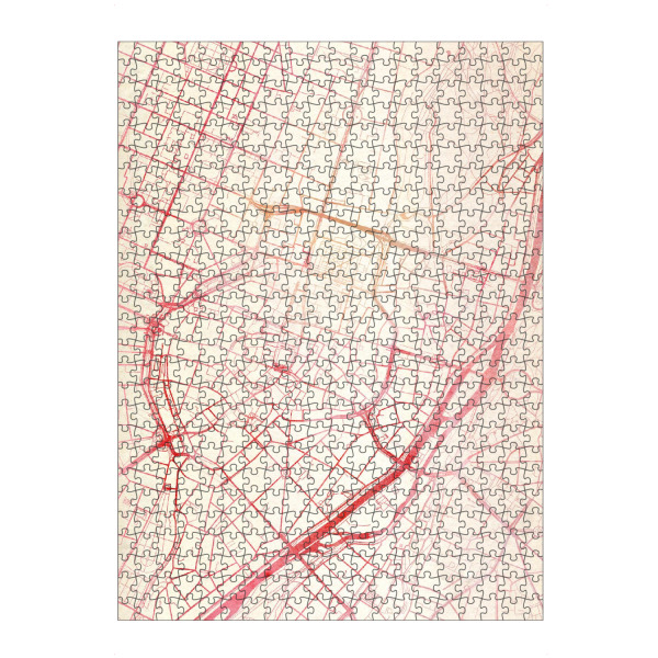 artboxONE Puzzle "München Deutschland 3" artboxONE - Städte,Reise - Städte,Stadtkarte,Wasserfarbe - Bild städte