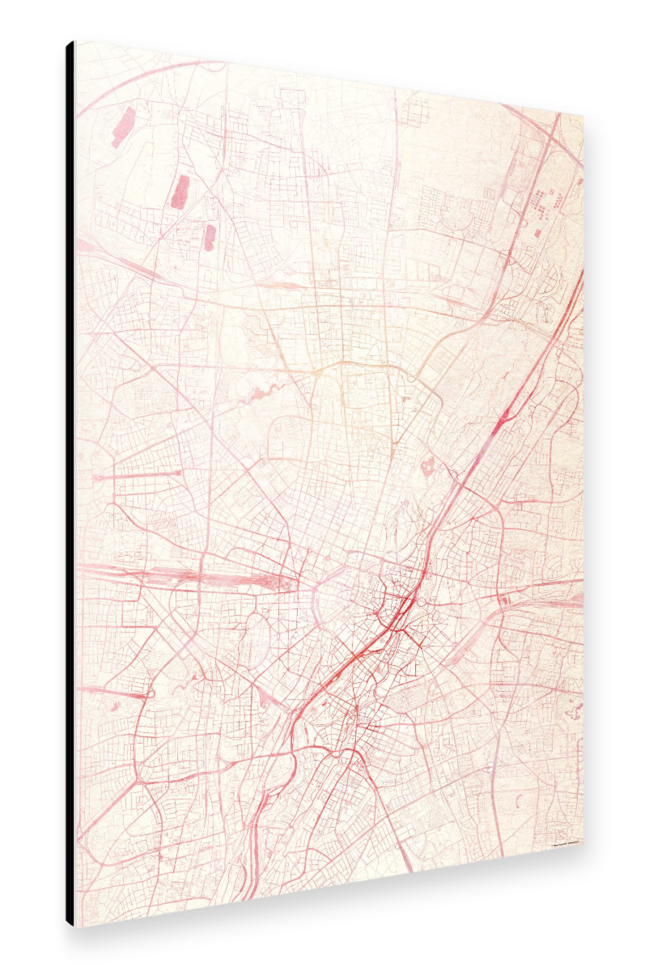 Alu-Dibond "München Deutschland II" 75x50 cm artboxONE
