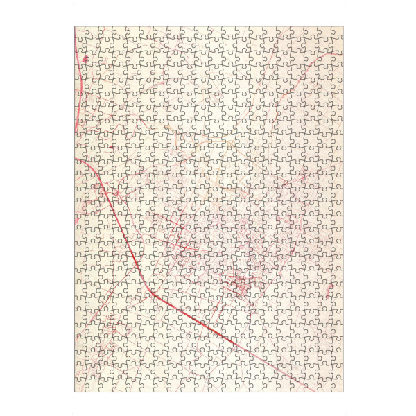 Puzzle Ravensburger "Modena Italien 3" artboxONE - Städte,Reise - Städte,Stadtkarte,Wasserfarbe - Bild städte