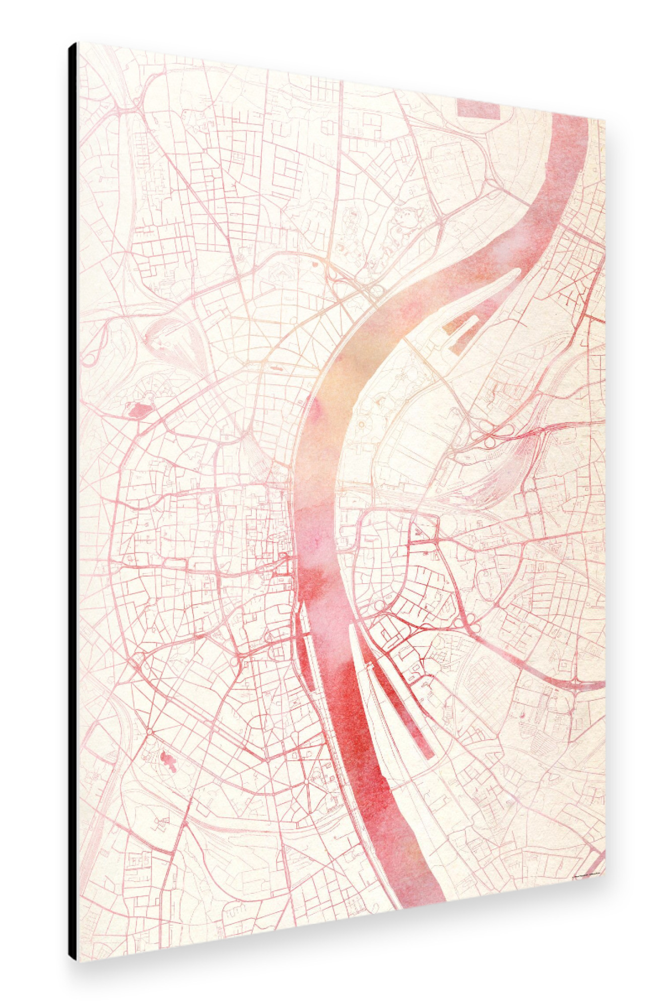 Alu-Dibond "Köln Deutschland II" 75x50 cm artboxONE