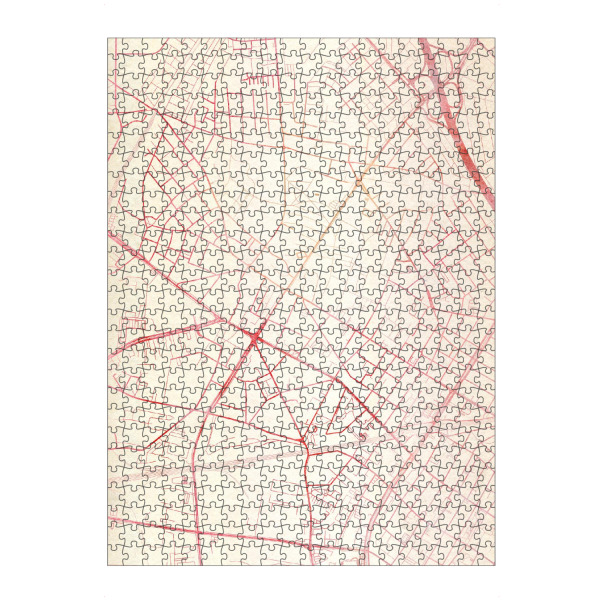 artboxONE Puzzle "Köln-Ehrenfeld Deutschland I" artboxONE - Städte,Reise - Städte,Stadtkarte,Wasserfarbe - Bild städte