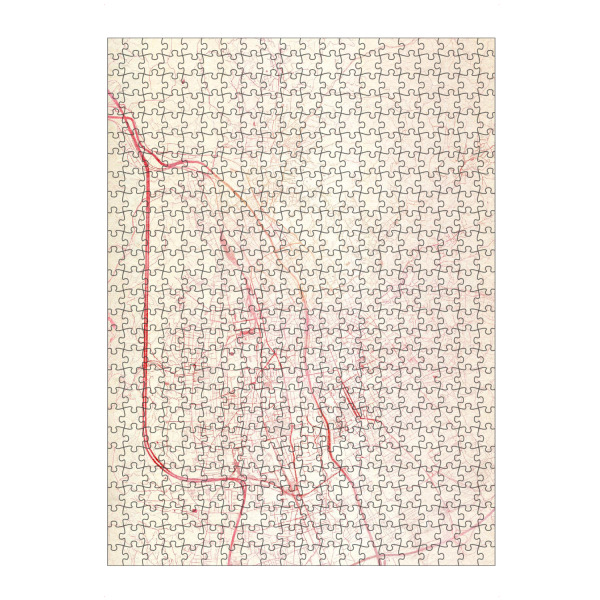 artboxONE Puzzle "Graz Österreich I" artboxONE - Städte,Reise - Städte,Stadtkarte,Wasserfarbe - Bild städte