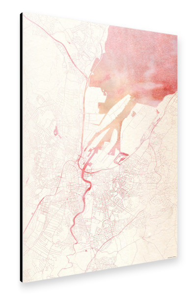 Alu-Dibond "Belfast Nordirland I" 30x20 cm artboxONE