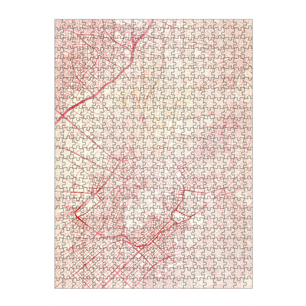 artboxONE Puzzle "Athen Griechenland I" artboxONE - Städte,Reise - Städte,Stadtkarte,Wasserfarbe - Bild städte