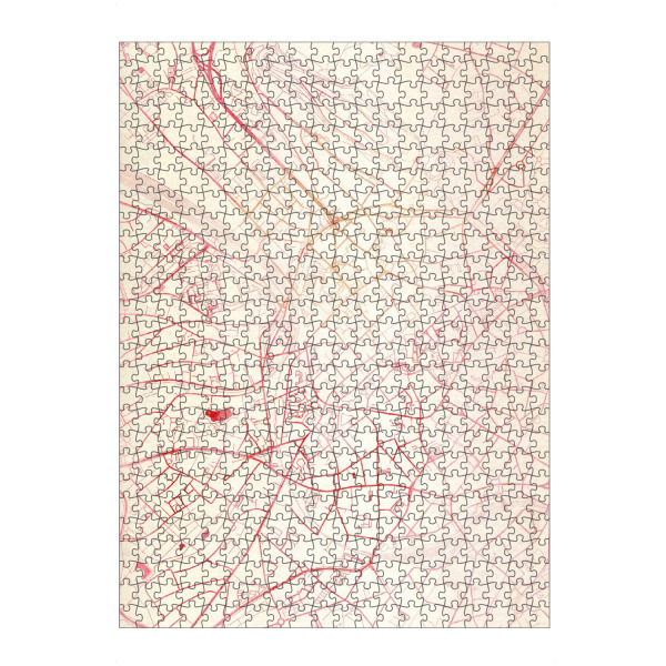 artboxONE Puzzle "Aachen Deutschland 2" artboxONE - Städte,Reise - Städte,Stadtkarte,Wasserfarbe - Bild städte