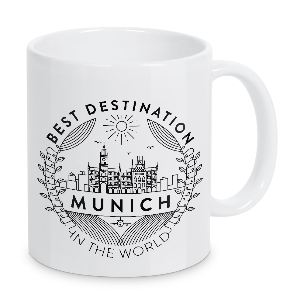 Tasse "Münchner Abzeichen" artboxONE - Städte / München,Reise